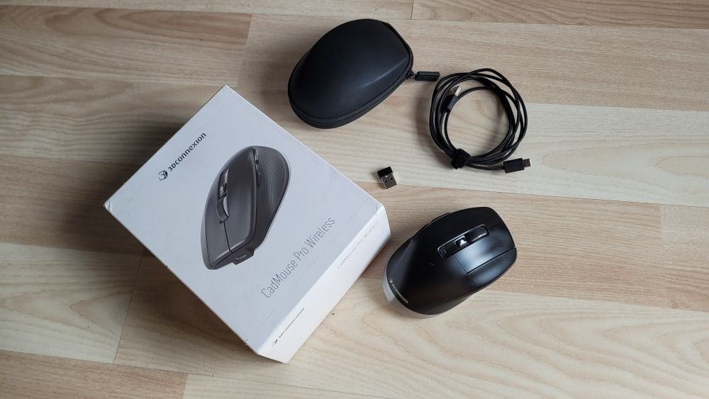 Mysz bezprzewodowa 3Dconnexion CadMouse PRO Wireless jak nowa komplet