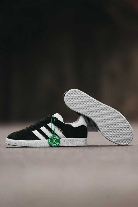 Кросівки Adidas Gazelle Classic Black/White premium