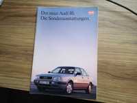 Audi 80 prospekt