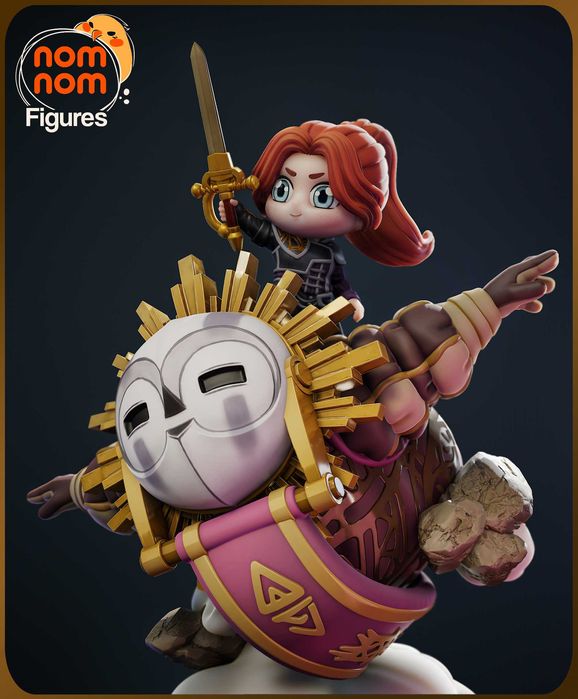 Figurka Chibi Esquie, Clair Obscur: Expedition 33, Ręcznie Malowana