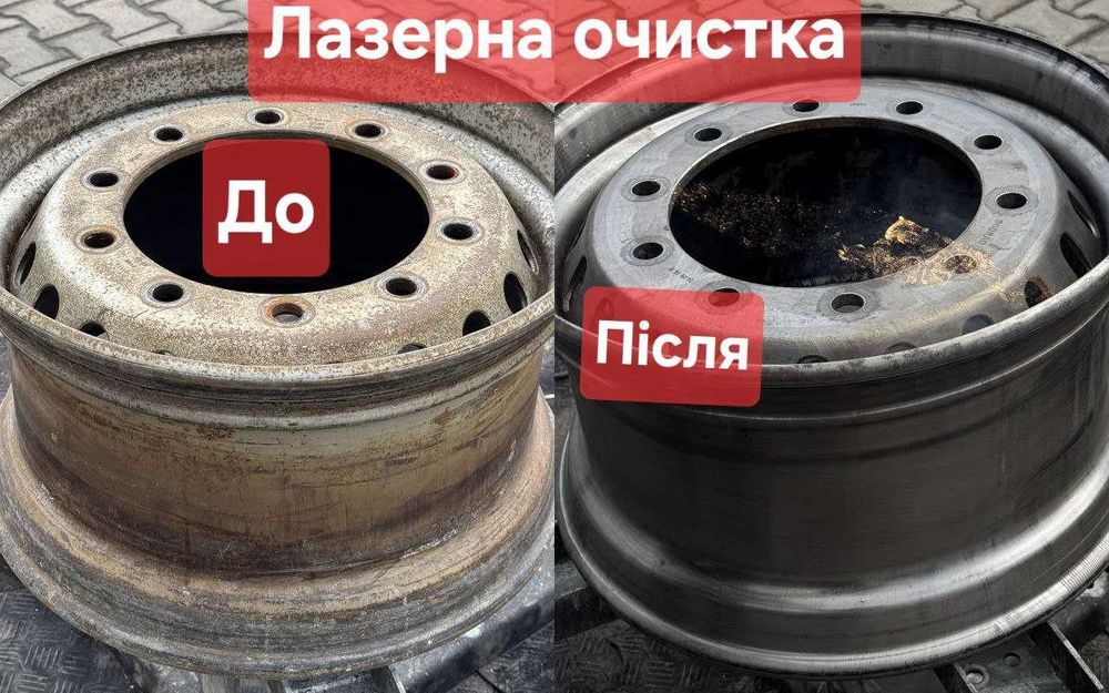Лазерна очистка металу (замінник піскоструя)