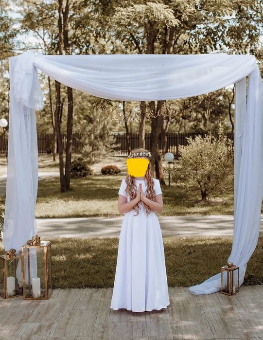 Sukienka komunijna alba dla dziewczynki