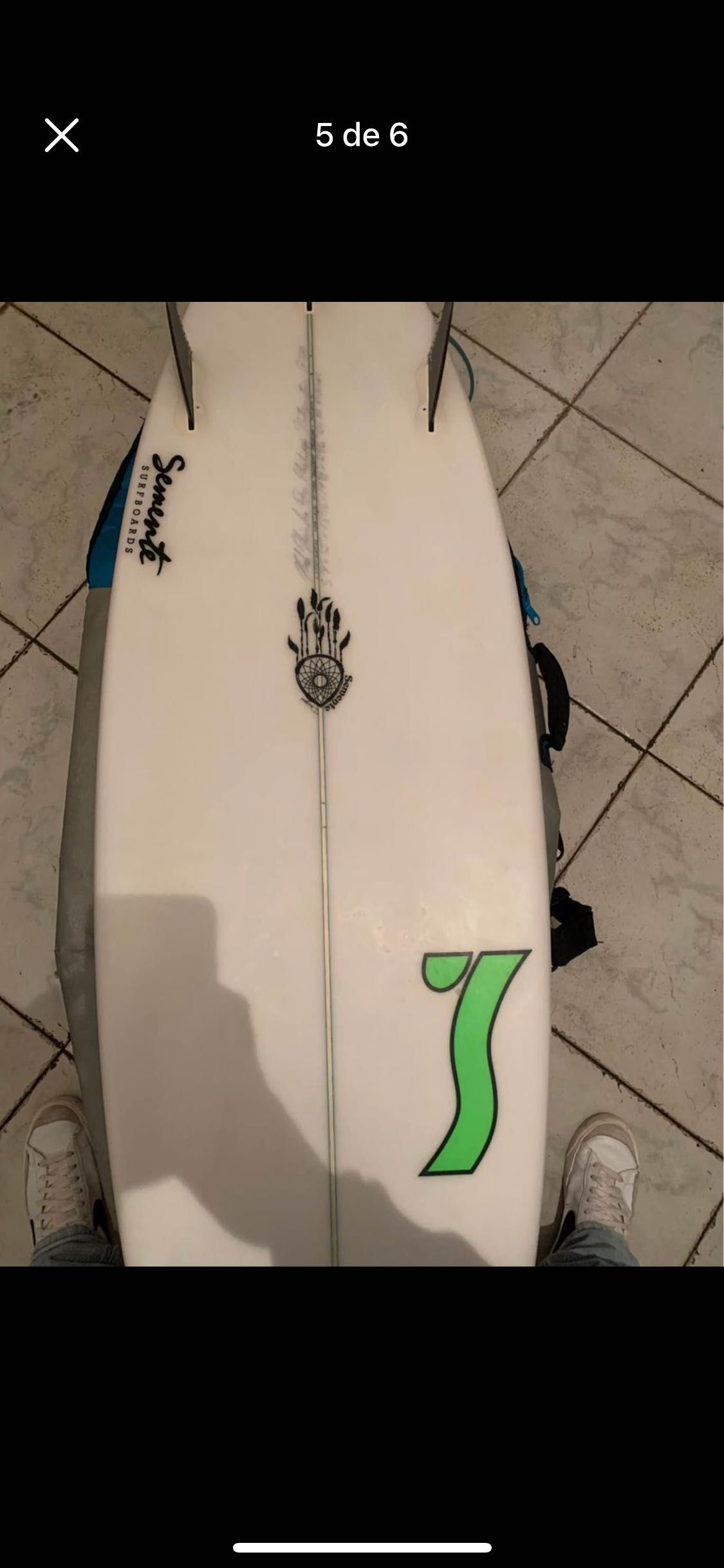 Prancha de surf semente