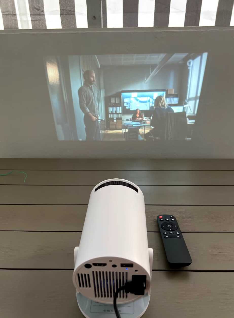 Nowy projektor LED 4K WiFi Android 11 HY300 pilot opakowanie oryginał