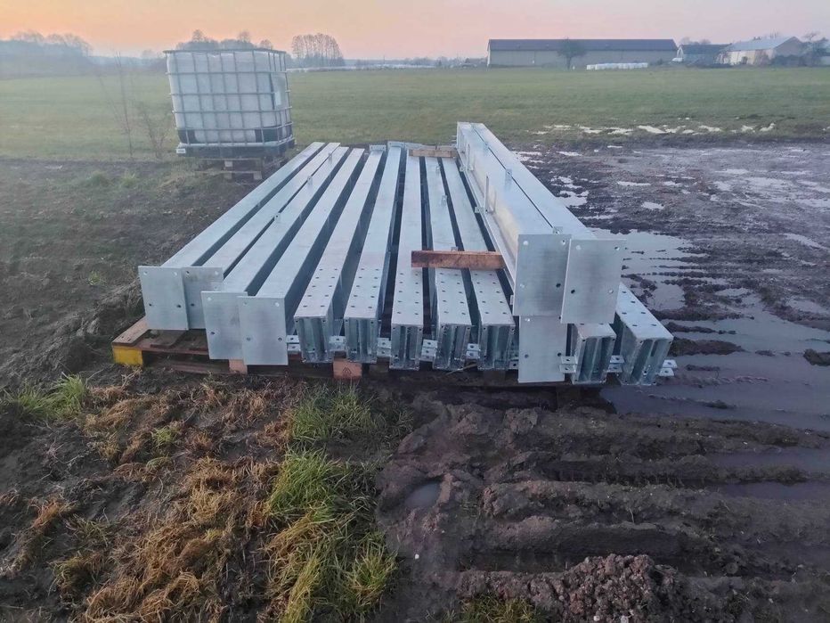 Hala stalowa 12x25x5m - konstrukcja