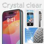 Szkło hartowane Spigen Glas.tR EZ Fit na iPhone 15 - 2 szt.