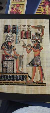Papirus, obraz egipski