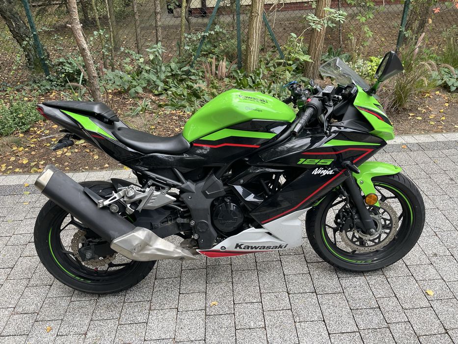 Kawasaki 125 ninja 2022r uszkodzona
