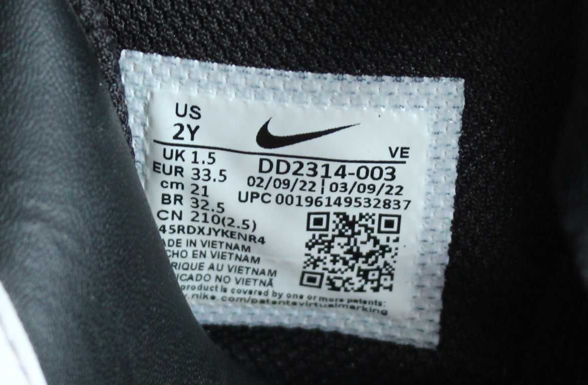 Кросівки Nike Dunk High Оригінал 33.5-34р, 21.5см
