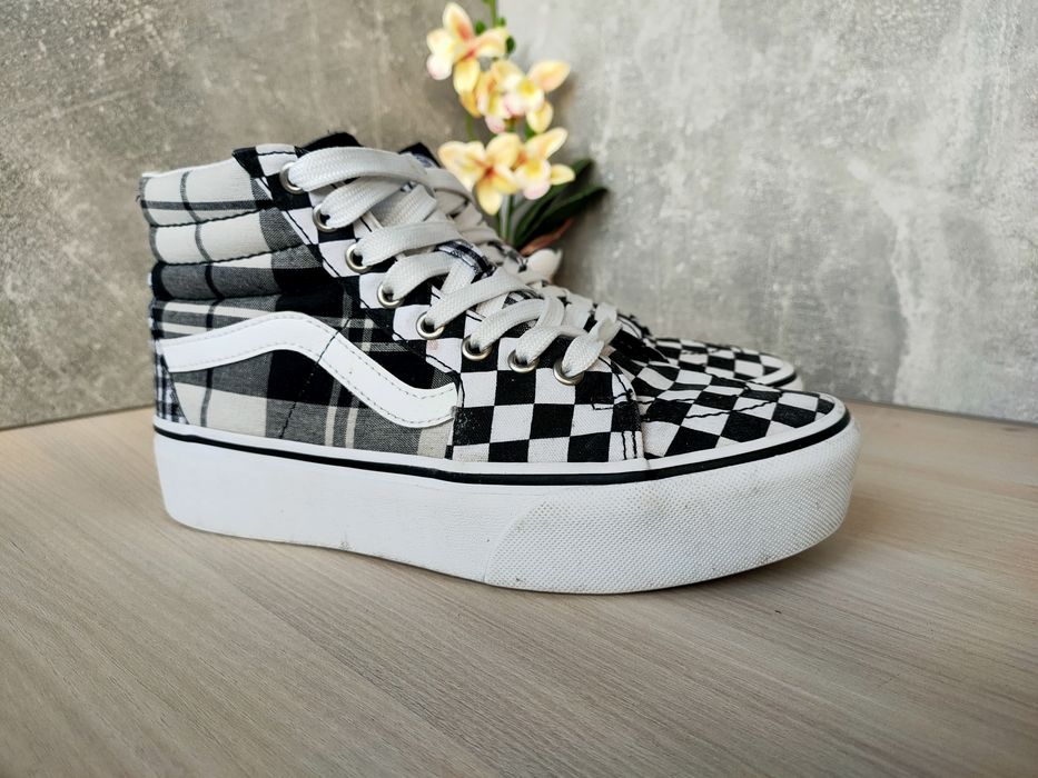 Кроссовки Vans SK8 Hi Platform Plaid Checkerboard
значок колокольчика