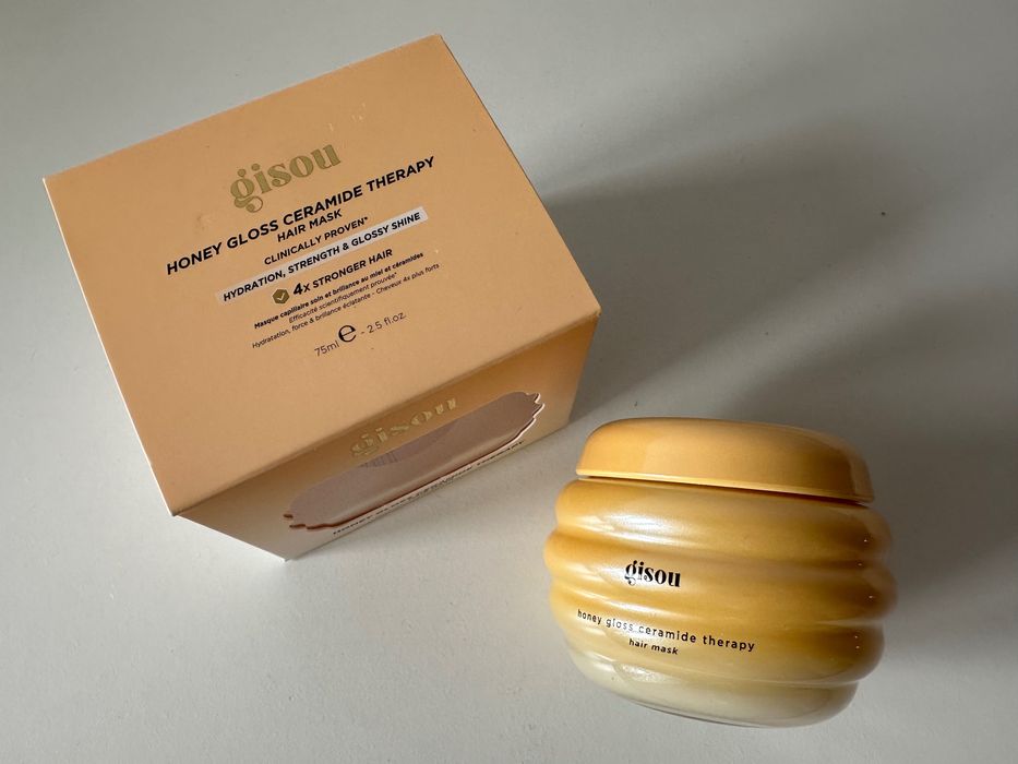Maska do włosów nawilżająca Gisou Honey Gloss Ceramide Therapy
