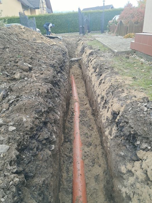 Usługi minikoparką