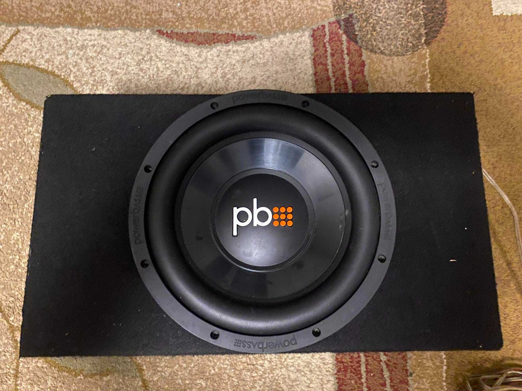 głośnik Skrzynia basowa, subwoofer Powerbass L-1004D 2x4ohm