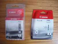 Dois tinteiros Canon novos e originais.