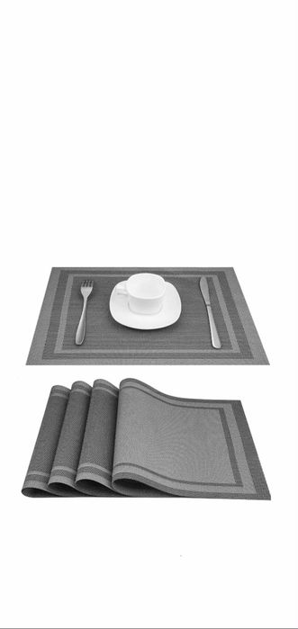 Podkładki dwustronne na stół zestaw komplet 8 sztuk rozmiar 30x45 cm!