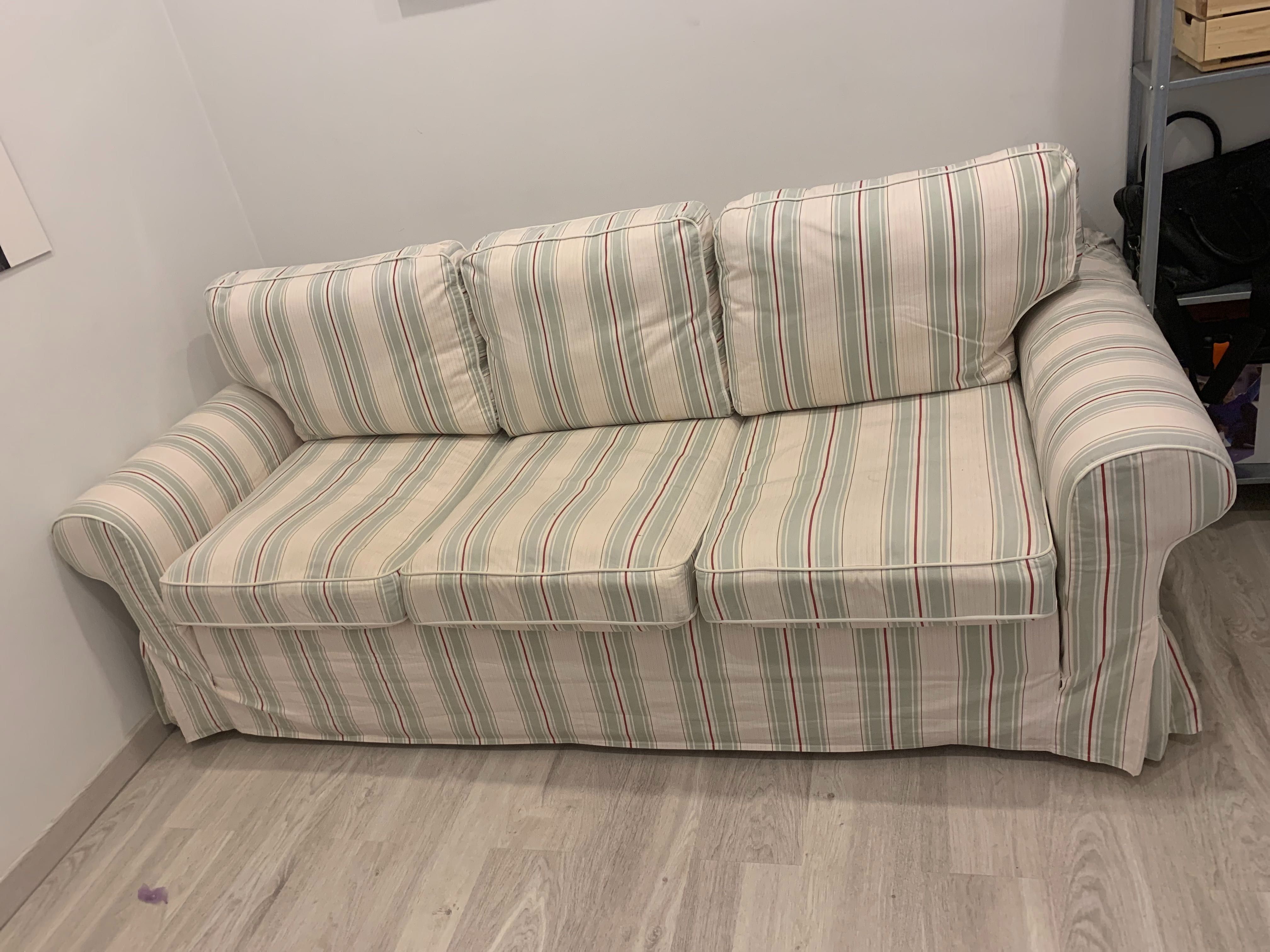 Sofa cama de 3 lugares Ikea EKTORP PIXBO