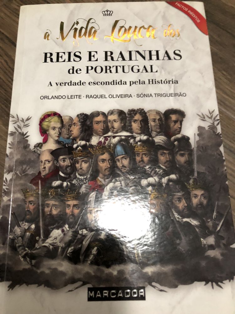 Livro Reis e Rainhas de Portugal