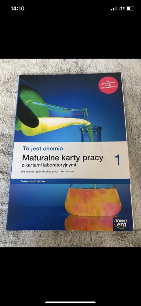 Maturalne karty pracy „to jest chemia” 1