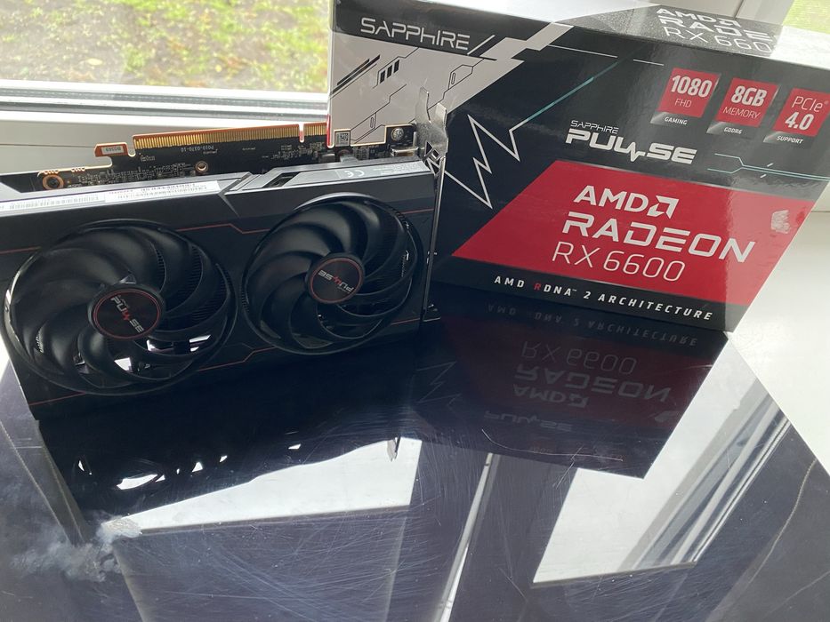 Відеокарта rx 6600 + гарантія від rozetka