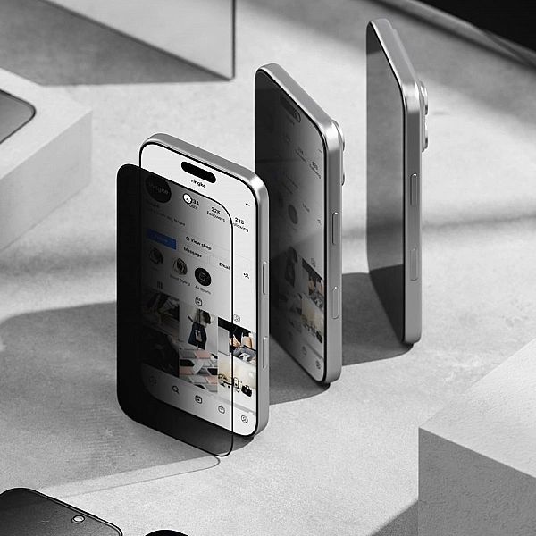 Szkło Prywatyzujące Ringke Easy Slide 2-Pack Iphone 17 Pro Max Privacy