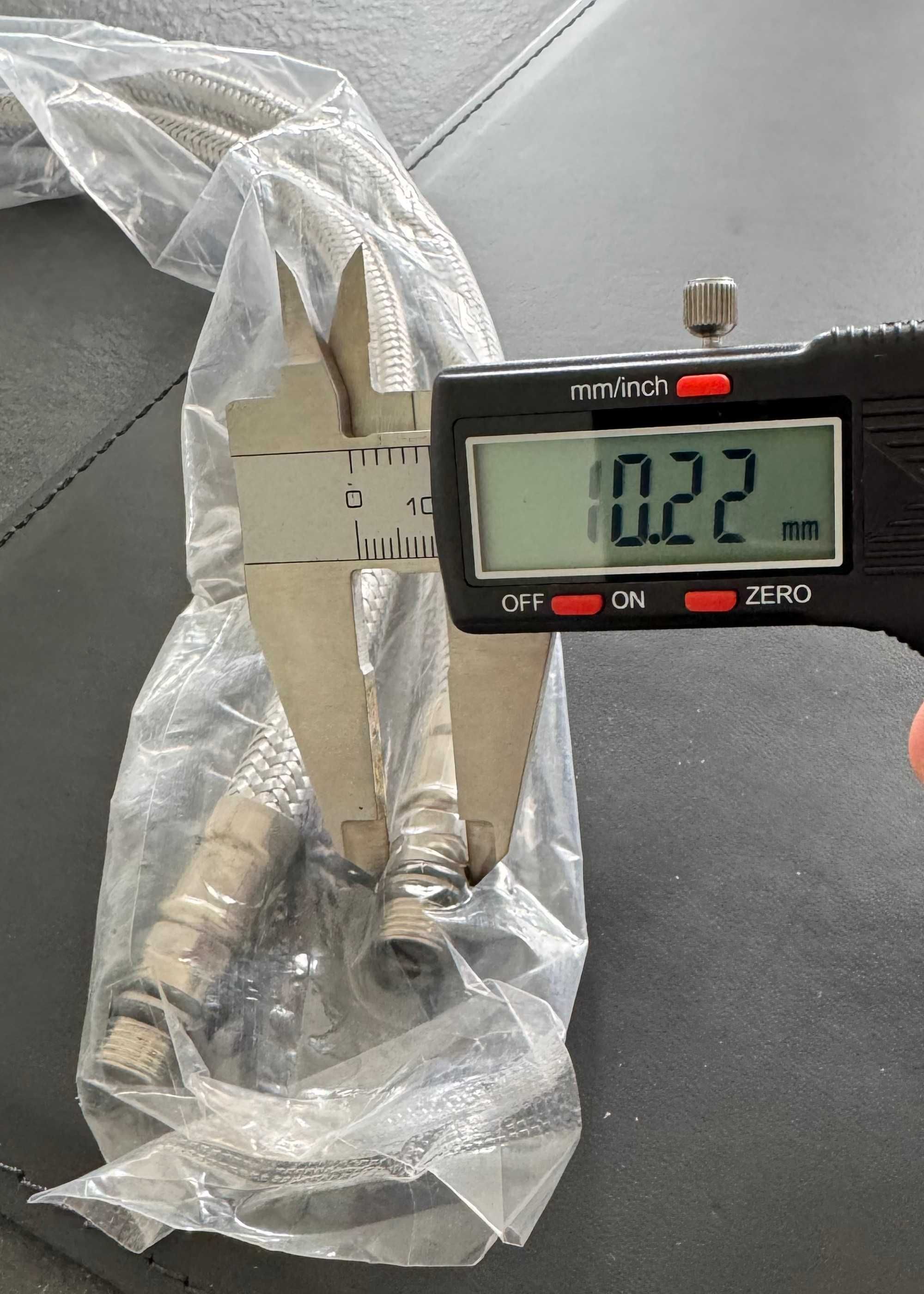 2 szt. unikat wężyk elastyczny do baterii dwie uszczelki GW3/8" x M10