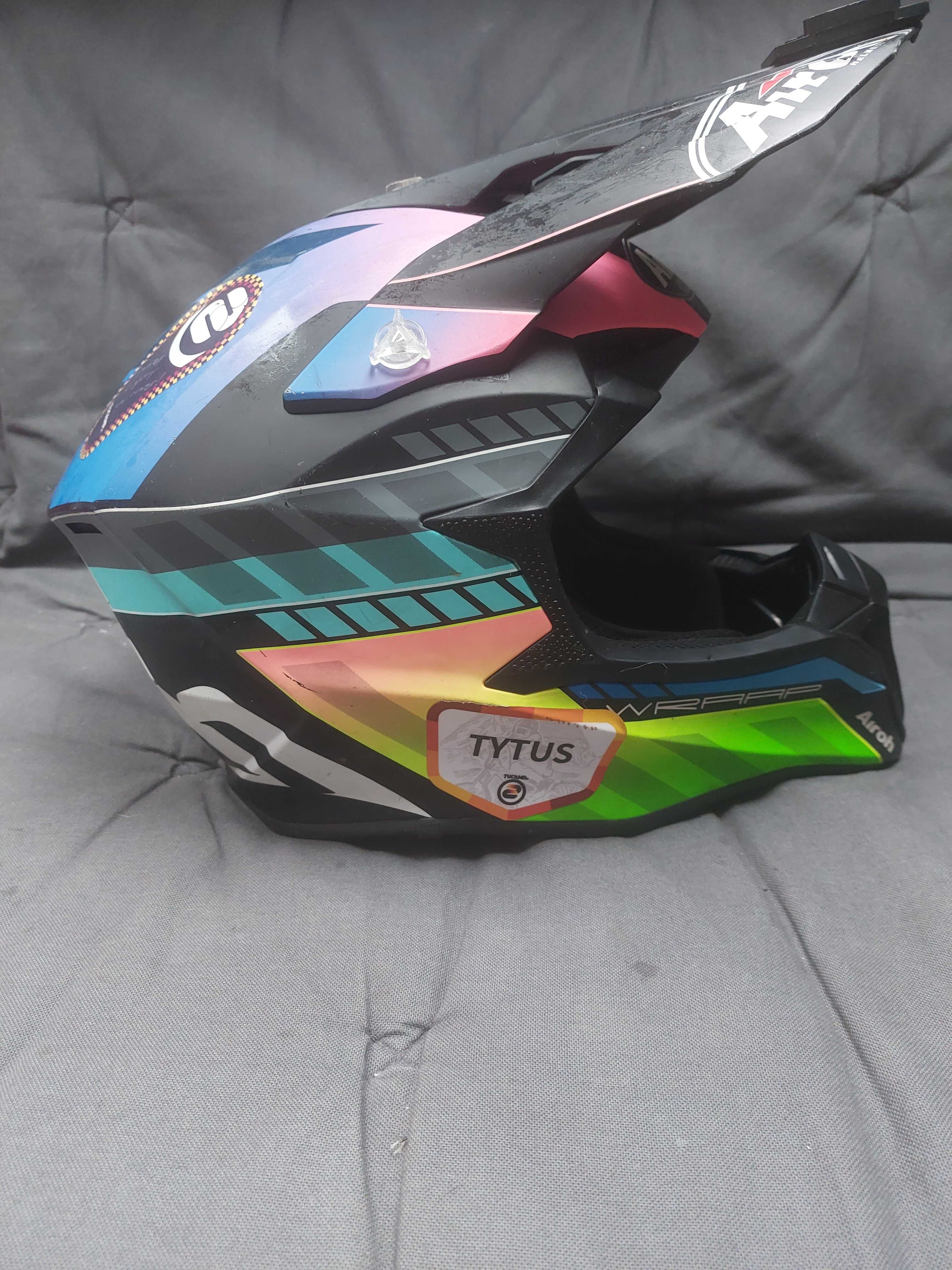 Kask motocyklowy Airoh Wraap Prism Matt M