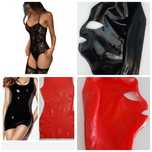 Еротична білизна .Комбінезон -панчоха .Сексуальний комплект. Latex