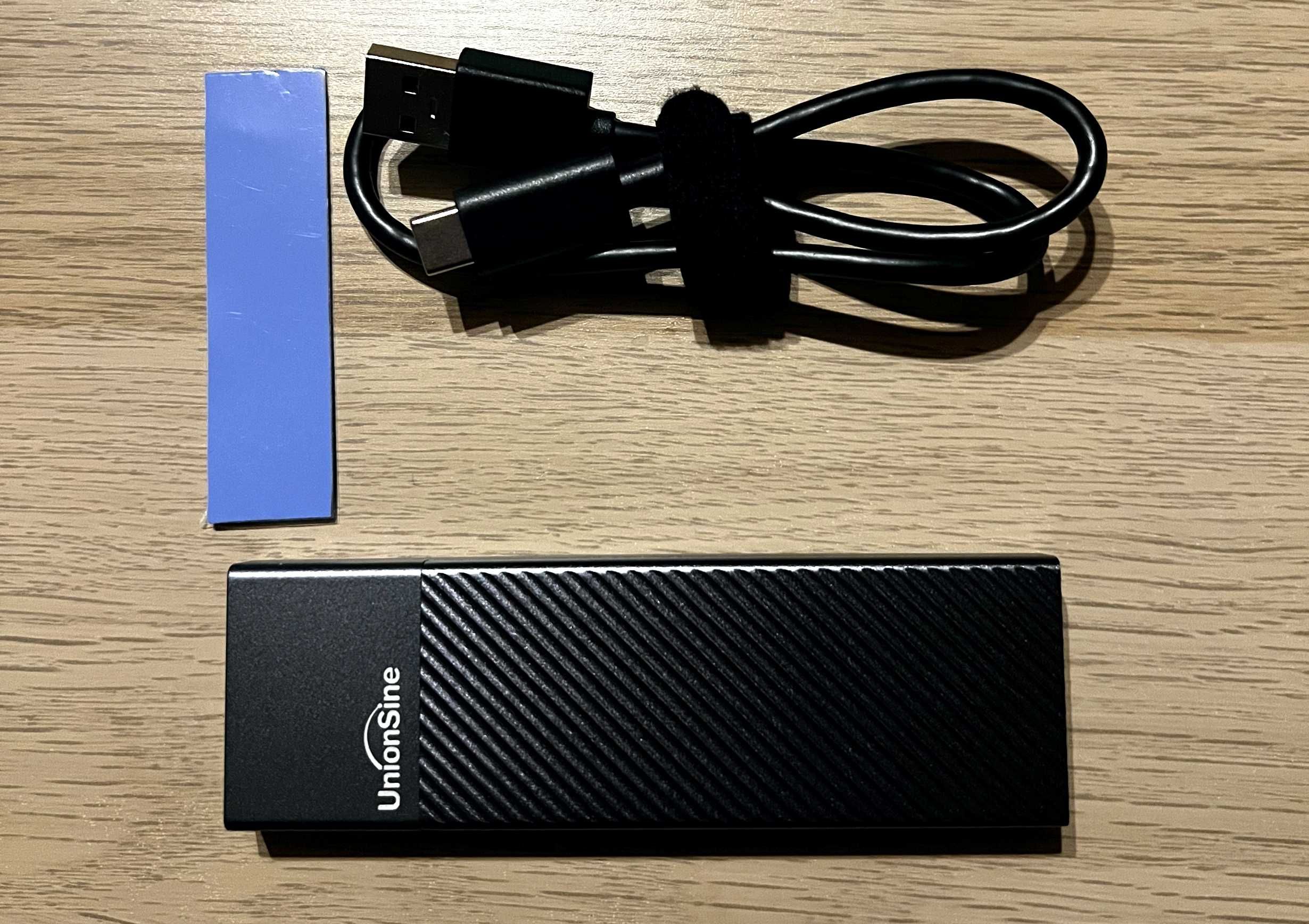 Dysk zewnętrzny SSD 256GB M.2 SATA NGFF / zestaw obudowa + dysk