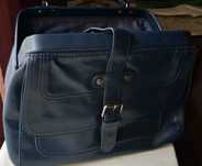 Torebka granatowa - Zara Collection  Basic