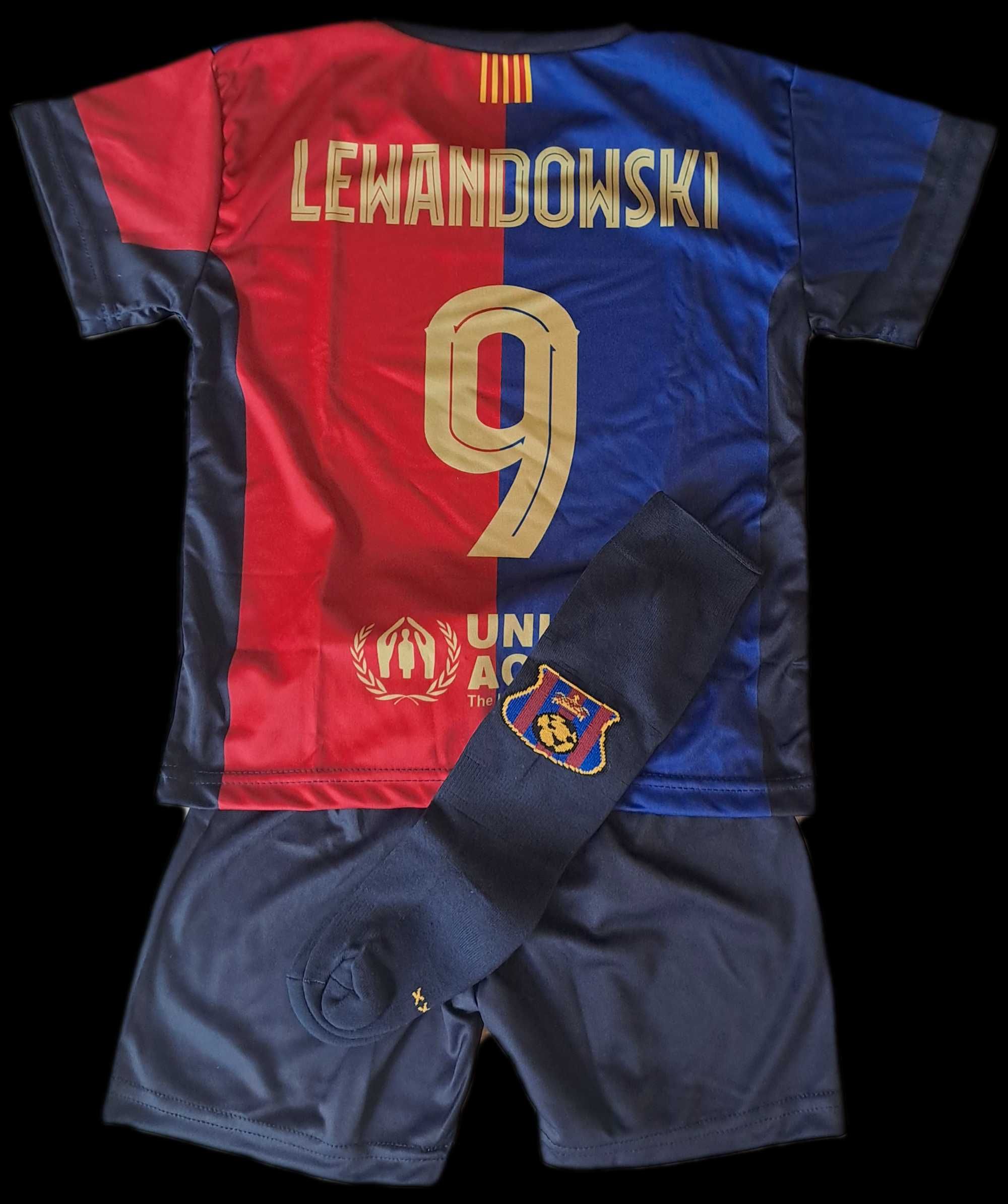 Lewandowski Fc Barcelona strój piłkarski