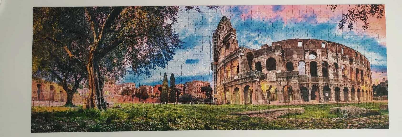 Puzzle Trefl 1000 elementów, panorama, Koloseum