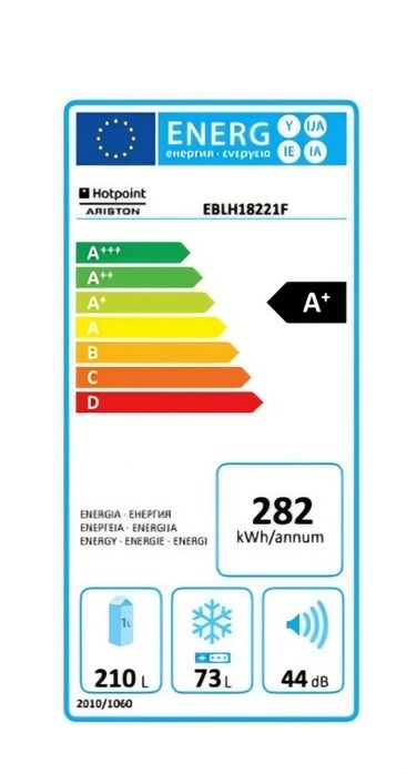 Frigorifico Combinado Ariston Hotpoint EBLH 18221 F Silver.