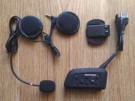 Auricular/intercomunicador Bluetooth p/ capacete / moto ( NOVO