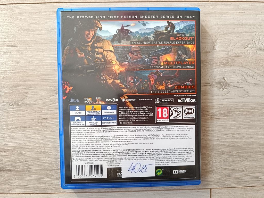 Gra PS4 - Call of Duty Black Ops IIII