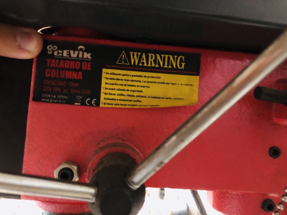 Furadora Coluna Cevik CP12-921