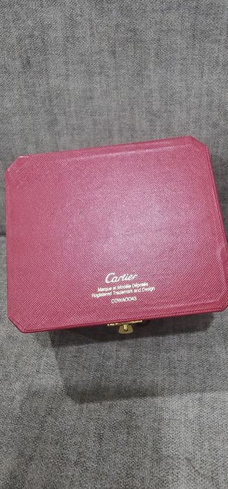 Relógio Cartier caixa estojo