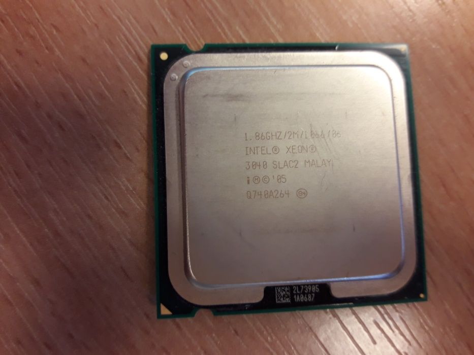 CPU Procesory Intel: Xeon 3040, 5060, Pentium: E5400