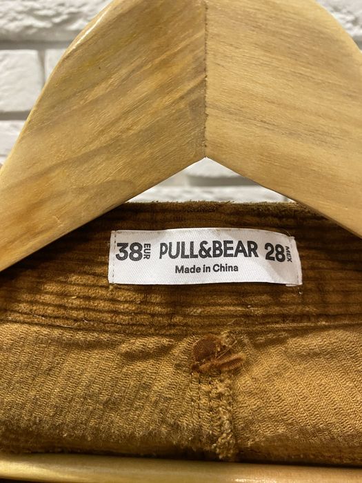 Штани жіночі Pull&Bear. Вельветові. Теплі. 38р.