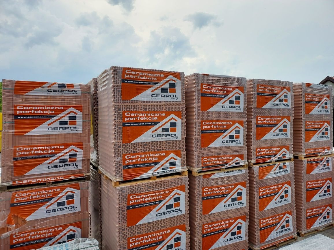 Pustak Ceramiczny CERPOL Mega Max 25 P+W  Porotherm