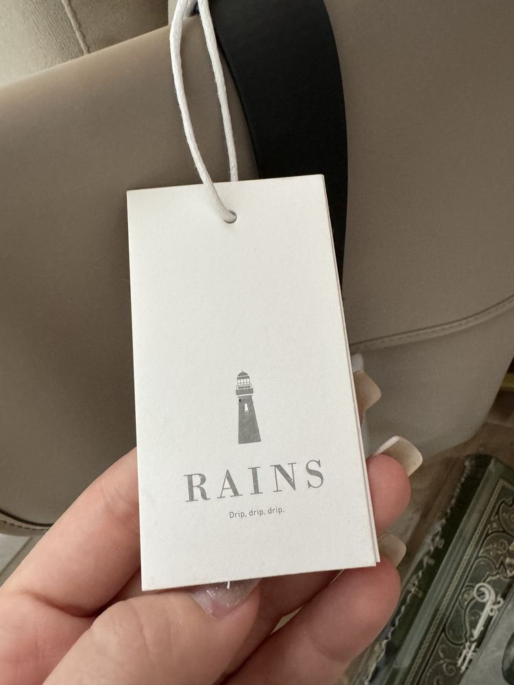 Рюкзак водонепроникний rains backpacks бежевый