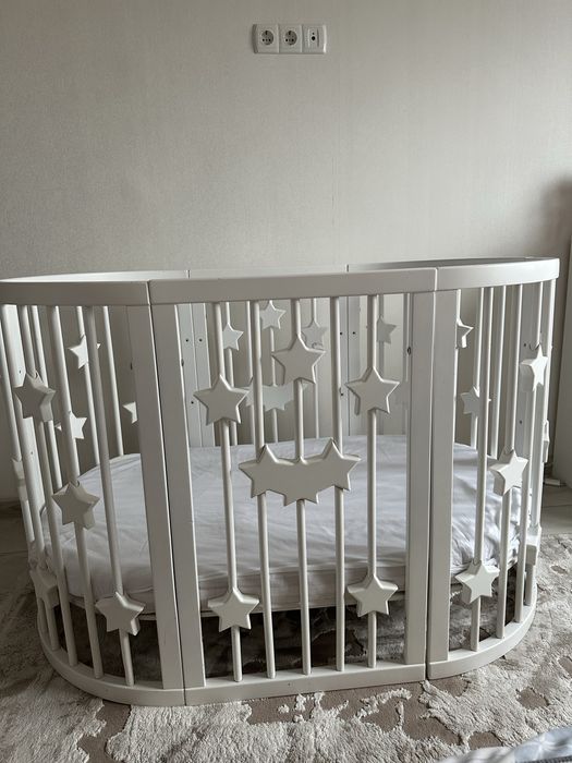 Ліжечко трансформер 7в1 з матрацами