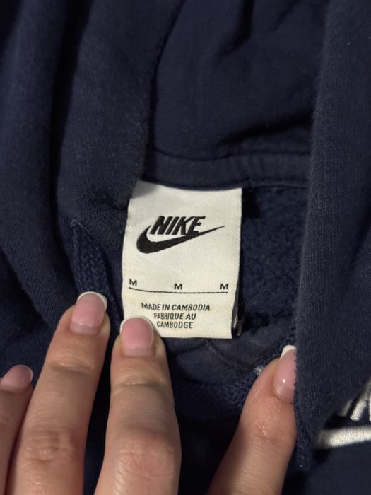 Nike оригінальне худі M, темно-синє