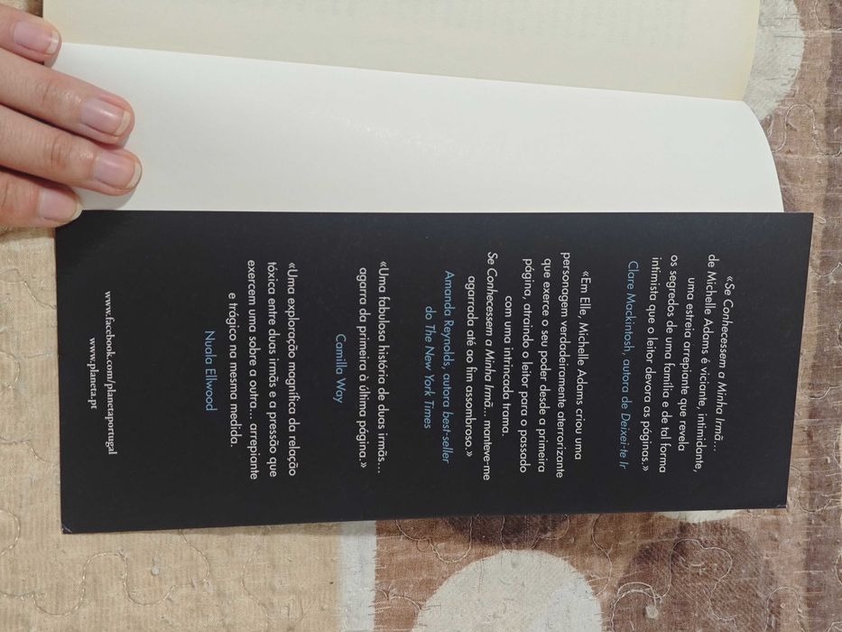 Livro "se conhecesses a minha irmã"