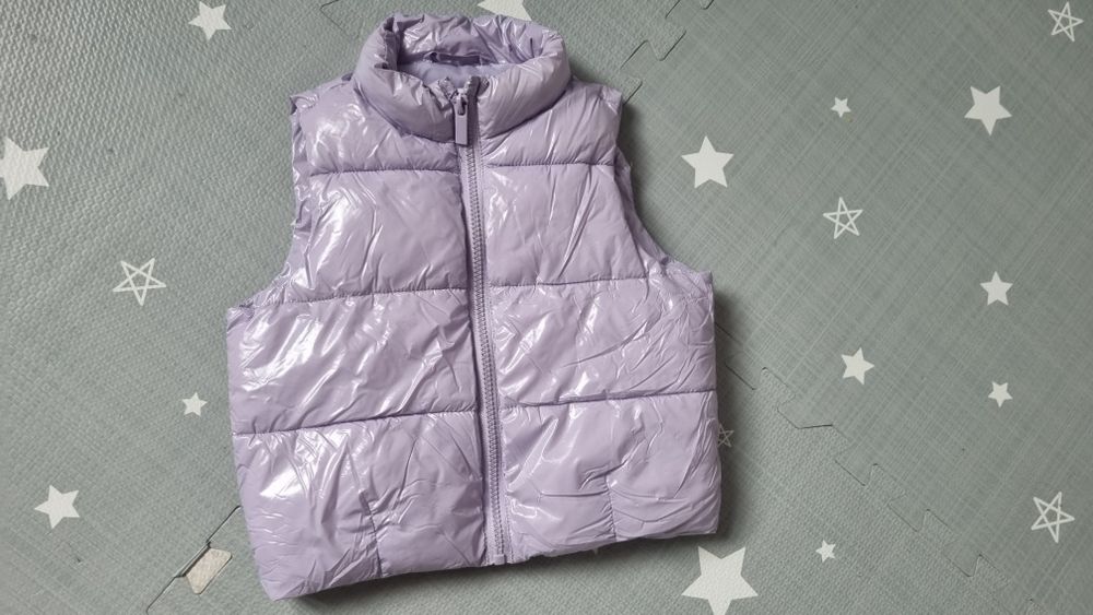 Liliowy bezrękawnik Reserved r. 86