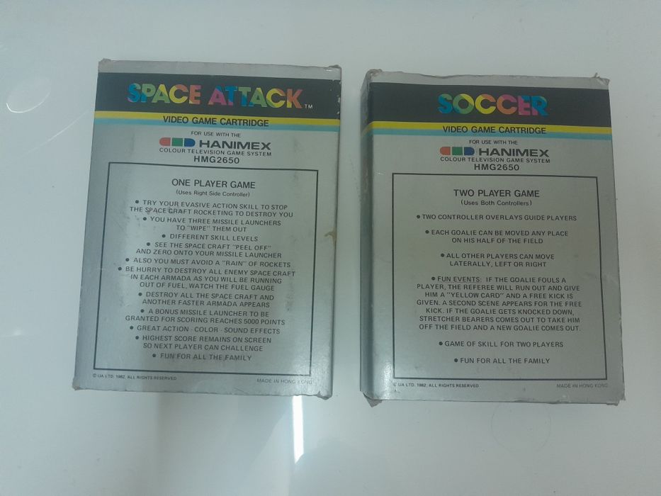 Consola de jogos Hanimex HMG2650 e 2 jogos