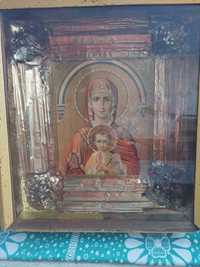 Икона Дева Мария с Иисусом.