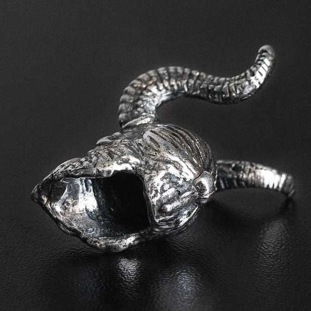 Намистина для темляка Хелбой з рогами