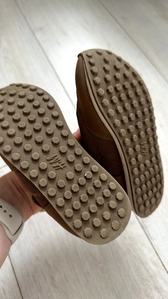 Кроссовки H&М 27р кросівки літні коричневі коричневые летние