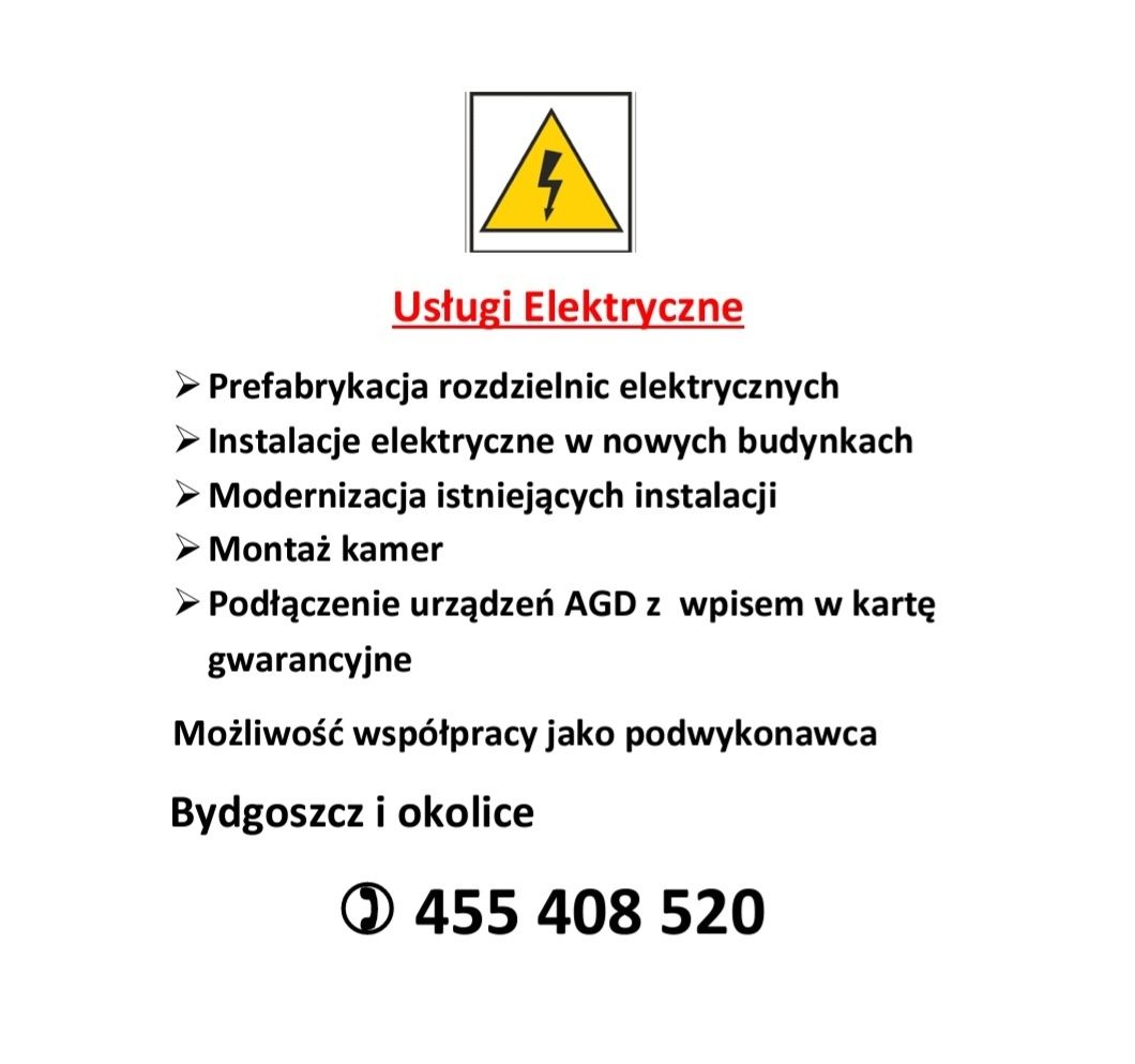 Elektryk Usługi Elektryczne Instalacje