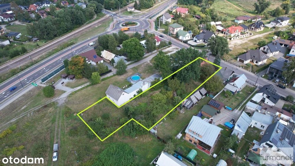 Atrakcyjna działka 19 ar. z domem drewnianym